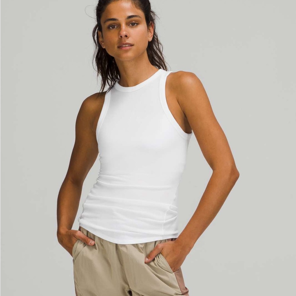 Hold Tight White Tank Top